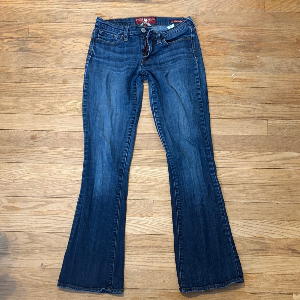 Lucky Brand Dark Blue Flare Jeans